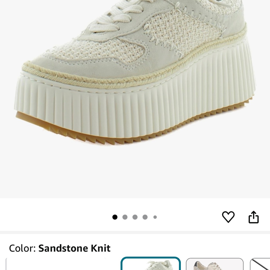 Dolce Vita Sandstone Platform Sneakers - New